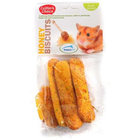 Happy Pet Small Animal Honey Biscults 50g PK6 - 45975