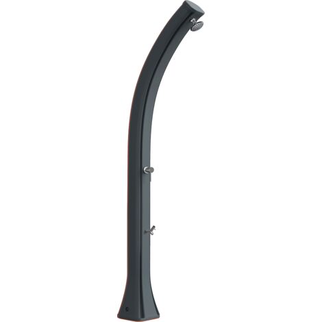 Happy XL Arkema 35 Lt douche solaire avec robinet lave-pieds Anthracite