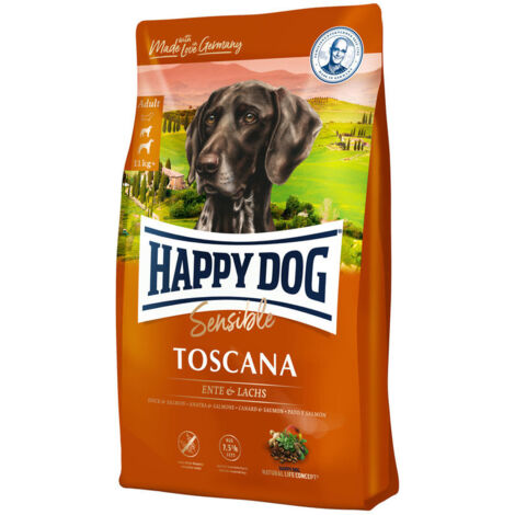 HappyDog Hundefutter Supreme Toscana 1 kg Trockenfutter