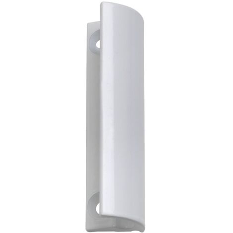 HAPS Balkontürgriff Länge 65mm, Aluminium weiß RAL 9016
