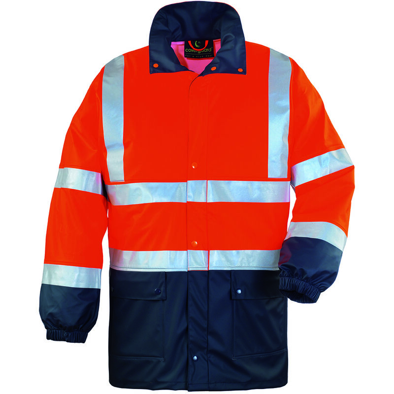 Parka de travail imperméable haute visibilité HARBOR - Orange FLuo L - 48/50