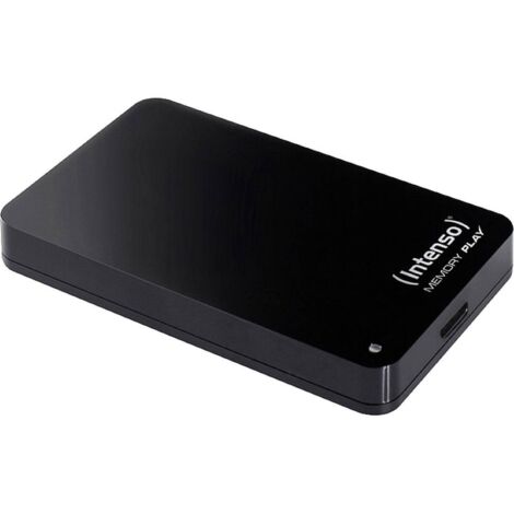 Hard Disk Esterno 2,5 2TB Intenso Memory Play USB 3.0 incl Mount Nero