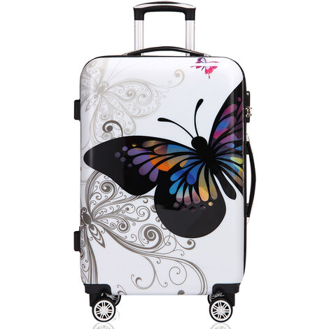 hard case 4 wheel suitcase