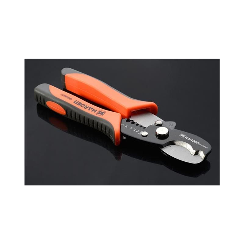 HARDEN wire cable stripper 180 mm, cable cutter up to 10mm, 1.6-3.2 mm