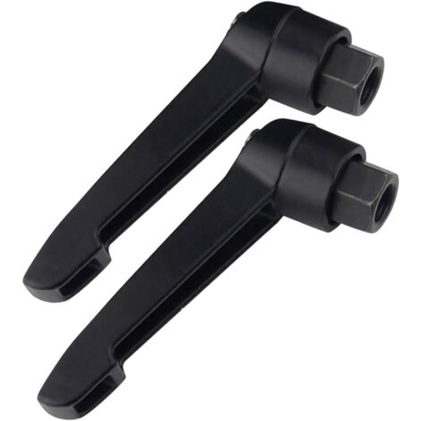 Hardware Fastener, Clamp Lever Knobs, Handle - Adjustable L-Shaped Clamp Handle, Machine Knobs, Internal or External Thread M12
