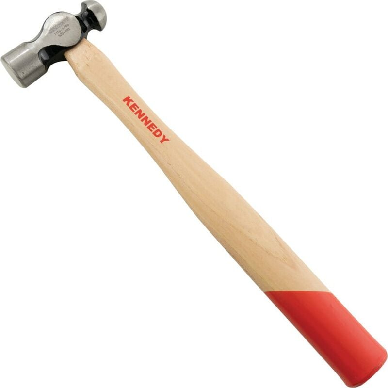 Hardwood Shaft Ball Pein 1/4LB Hammer - Kennedy