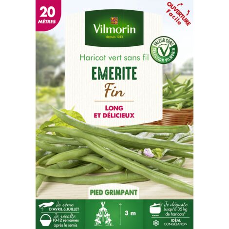 Haricot Emérite - 20 m Vilmorin