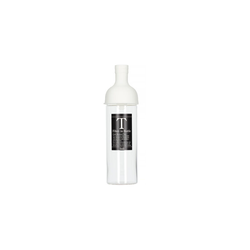 Hario - Bouteille de thé filtrante - Bouteille d'infusion à froid blanche 750 ml