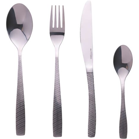 HARLEM SET 16PZ POSATE MARTELLATE ACCI LUC