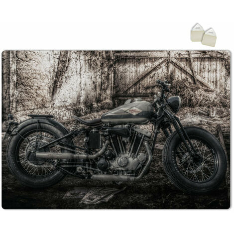 HARLEY RETRO - POSTER in PVC da 3mm - Misura: 70x100 cm