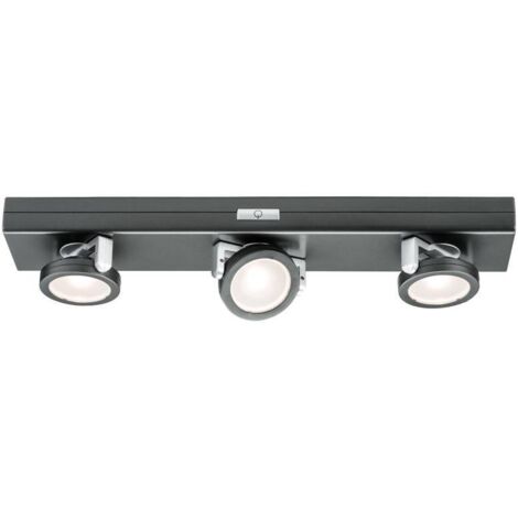 Harmerable 3x0.2w hot light 3000k battery dimmerable spot led avec interrutor 706.36