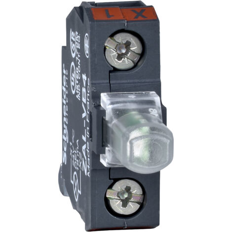Harmony bloc lumineux pour boîte à boutons - blanc - DEL intégrée - 48-120V (ZALVG1)