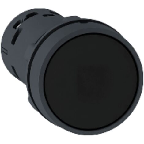 Harmony bouton-poussoir affleurant - Ø22 - noir - 1O+1F - XB7NA25