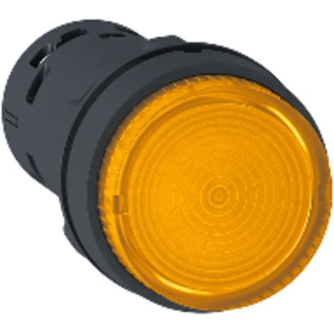 Harmony bouton poussoir lumineux - Ø22 - LED orange - à impulsion - 1F - 24v - XB7NW35B1
