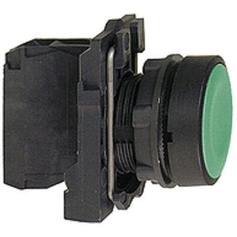 Harmony bouton-poussoir vert Ø22 - à impulsion affleurant - 1F - XB5AA31