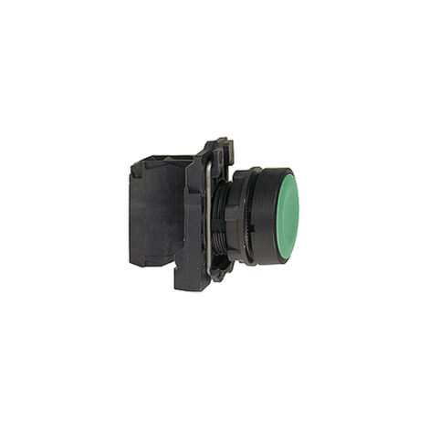 Harmony bouton-poussoir vert Ø22 - à impulsion affleurant - 1F - XB5AA31