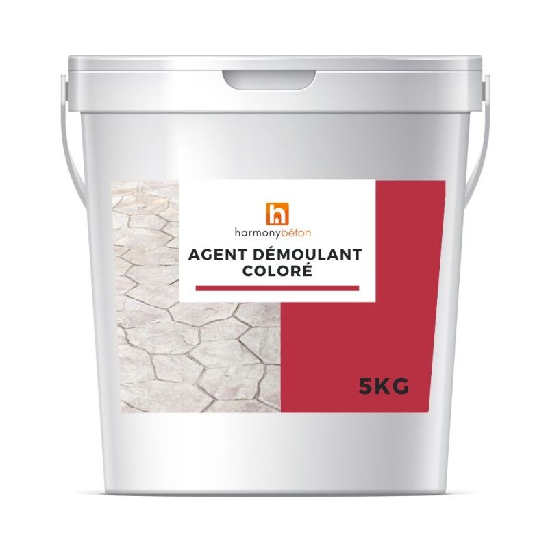 Harmony Beton - Agent Démoulant coloré - 5 kg adc 02 Gris clair - Harmony Béton