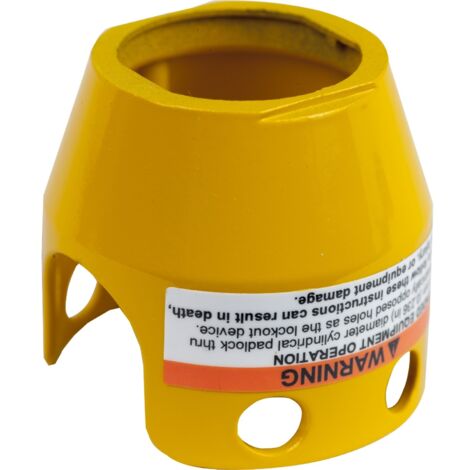 Harmony garde pour coup de poing Ø 40 et unité Ø22 mm - jaune - ZBZ1605