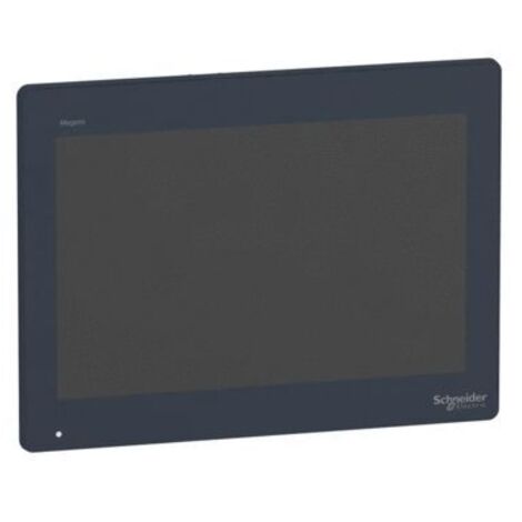 Plaque Interrupteur Arnould Evolution 64611 – Miroir Noir Verre Noir, Simple, Occasion Avec Traces De Stockage