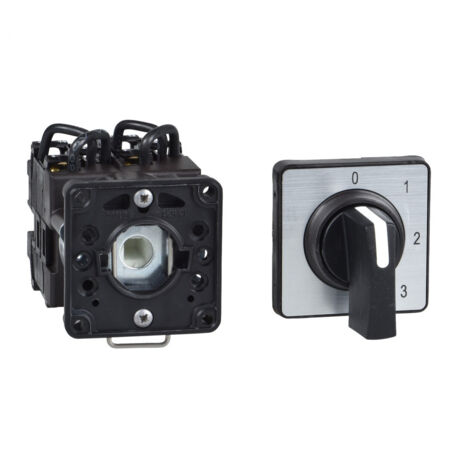 Harmony inverseur à came 2 pôles 90° 12A fixation diam. 22mm SCHNEIDER K1D012UCH
