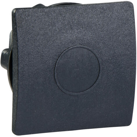 Harmony obturateur carré pour diam. 22mm noir SCHNEIDER ZB5SZ5