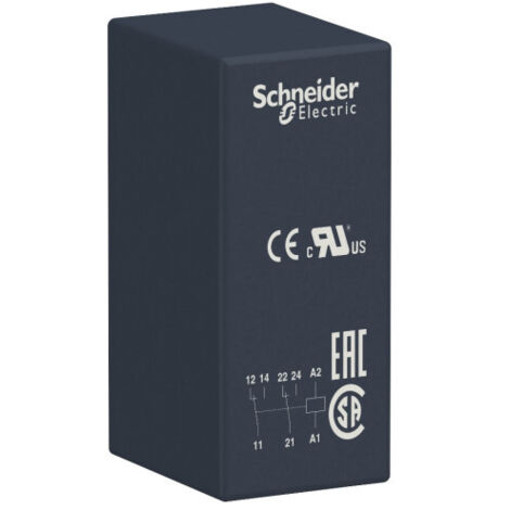Harmony Relay RSB relais PCB embrochable 2OF 8A 110VAC SCHNEIDER RSB2A080F7