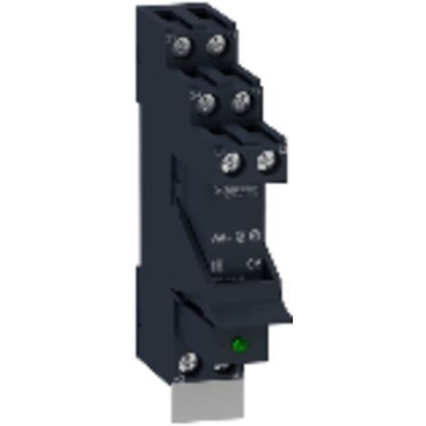 Harmony Relay RSB - relais PCB embrochable monté sur embase - 2OF 8A - 24VDC - RSB2A080BDPV