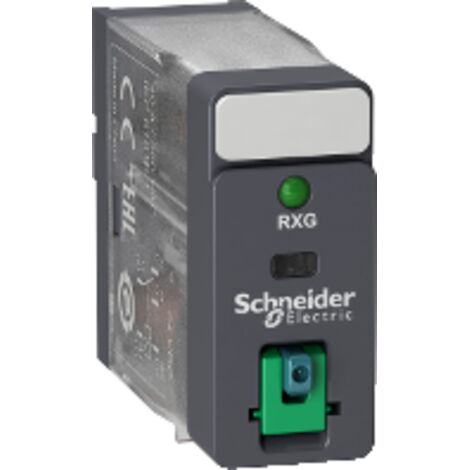 Harmony RXG - relais interface - embrochab - test - DEL - 1OF - 10A - 24VDC - RXG12BD