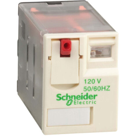 HARMONY RXM - RELAIS MINIATURE - EMBROCH - TEST - 4OF BAS NIV - 3A - 120VAC SCHNEIDER ELECTRIC RXM4GB1F7