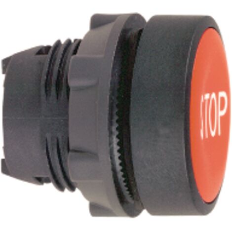 Harmony tête de bouton poussoir - Ø22 - rouge - STOP  - ZB5AA434