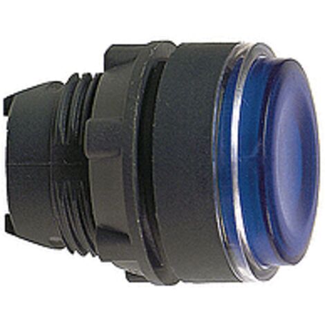 Harmony tête de bouton poussoir lumineux - Ø22 - bleu - ZB5AW363