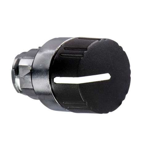 Harmony tête de bouton tournant à molette - 2 positions - Ø22 - noir - ZB4BD29