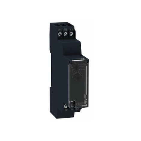 Harmony Time RE17 - Relais Temporisé Modulaire - 1OF - 24Vcc 24 à 240Vca - RE17RCMU