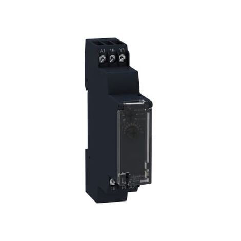 Harmony Time RE17 - Relais Temporisé Modulaire - 1OF - 24Vcc 24 à 240Vca  - RE17RCMU