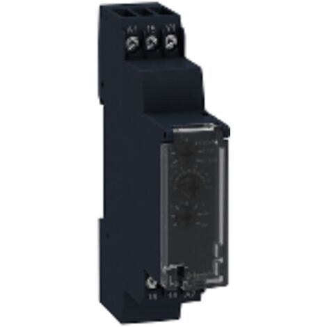 Harmony Time RE17 - Relais Temporisé Modulaire - 1OF - 24Vcc 24 à 240Vca - RE17RMMU
