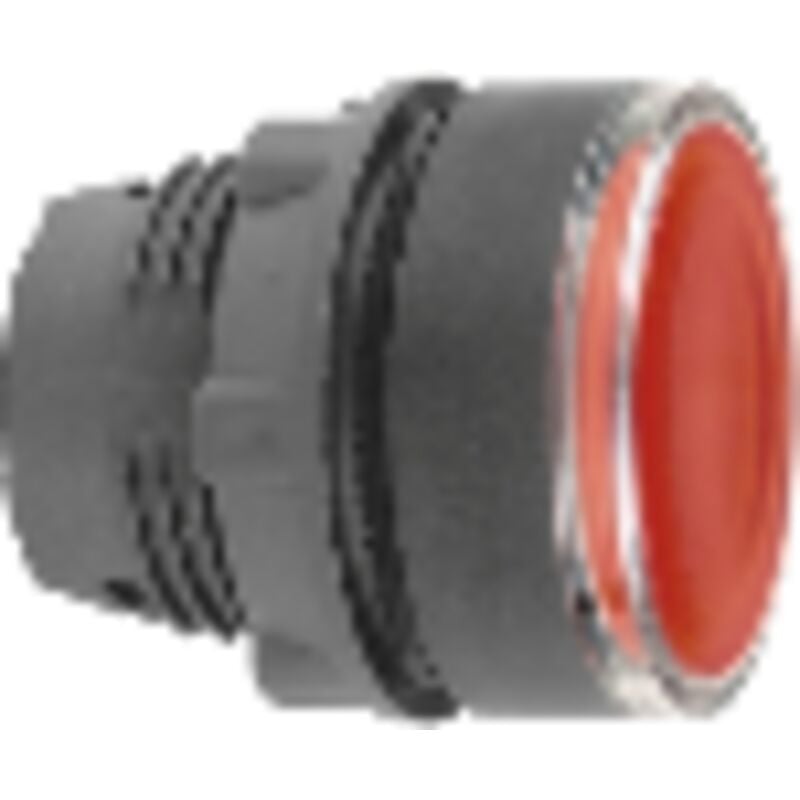 Cyberall Schneider Electric Zb5aw343 Harmony Rouge Tête De Bouton Poussoir Lumineux, 22 Mm Diamètre De Fixation