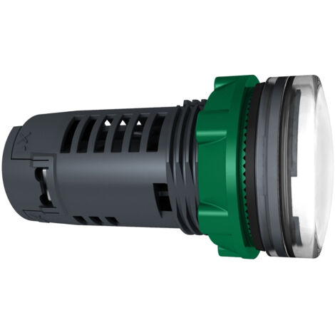 Harmony voyant LED XB5 monolithique blanc 24V SCHNEIDER XB5EVB1