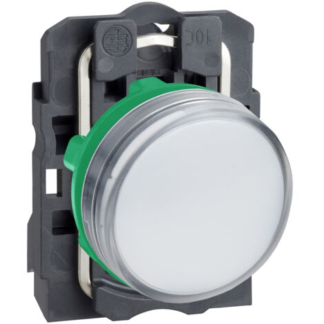 Harmony voyant rond Ø22 - IP66 - blanc - LED intégrée - 240 V  - XB5AVM1