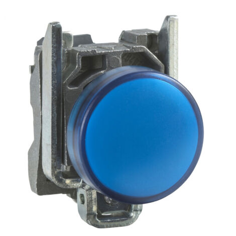 Harmony voyant rond Ø22 - IP66 - bleu - LED intégrée - 120V - XB4BVG6