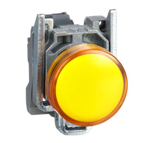 Harmony voyant rond Ø22 - IP66 - orange - LED intégrée - 120V - XB4BVG5