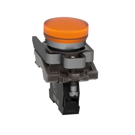 Harmony voyant rond Ø22 - IP66 - orange - LED intégrée - 240 V  - XB4BVM5