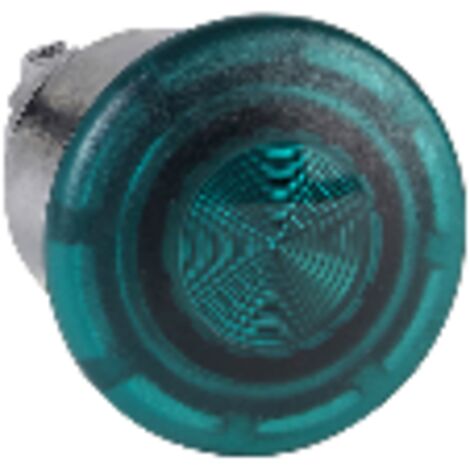 Harmony XB4 - tête bouton coup de poing lumineux DEL - Ø40 - vert - ZB4BW433