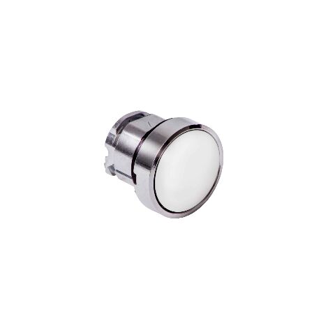 Harmony XB4 - tête bouton pousser-pousser - Ø22 - blanc - ZB4BH01