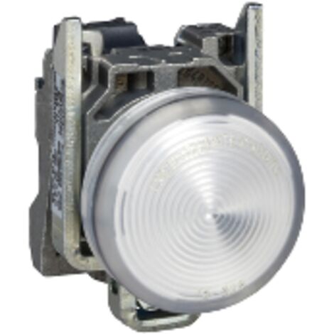 Harmony XB4 - voyant lumineux BA9s - Ø22 - blanc - direct 250V max - vis étrier