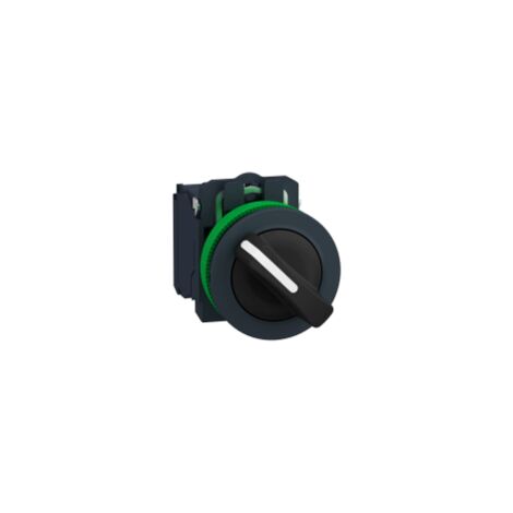Harmony XB5 - bouton tournant à manette - flush - 2 pos fix - noir - 1F - XB5FD21