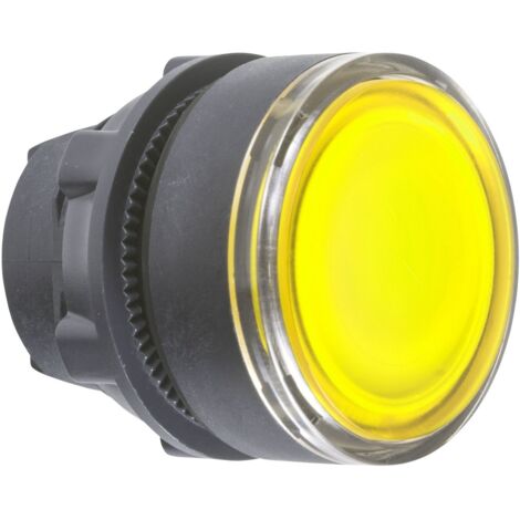 Harmony XB5 - tête bouton poussoir lumineux DEL - Ø22 - jaune