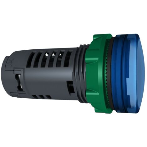 Harmony XB5 - voyant lumineux compact DEL - Ø22 - bleu - 230V - vis étrier