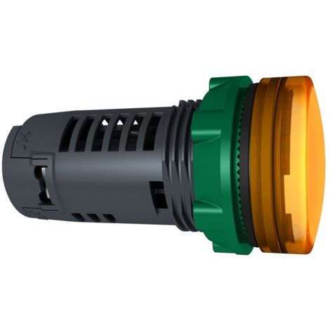 Harmony XB5 - voyant lumineux compact DEL - Ø22 - orange - 230V - vis étrier