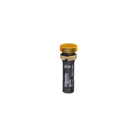 Harmony XVLA - voyant rond Ø12 - IP40 - jaune orangé - DEL intégrée - 24V-bornes  - XVLA335