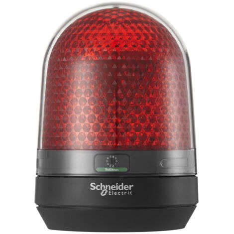 Harmony XVR3 feu tournant rouge sans buzzer 100 à 230Vca SCHNEIDER XVR3M04